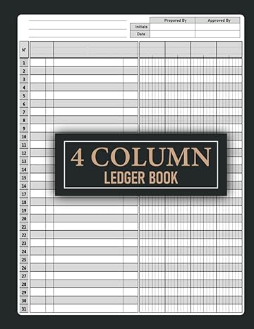 4 column ledger book 1st edition esscom.morro publishing b0chvq9qs2