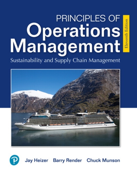 principles of operations management sustainability and supply chain management 11th edition jay heizer ,