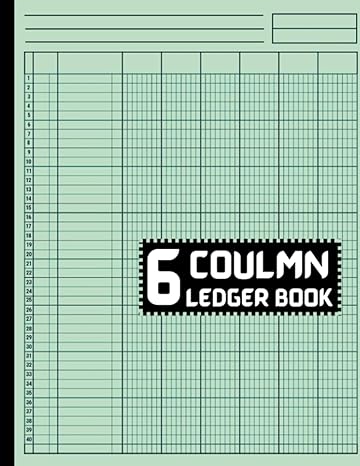 6 column ledger book 1st edition sultan mirza publishing b0ch2nzdm4