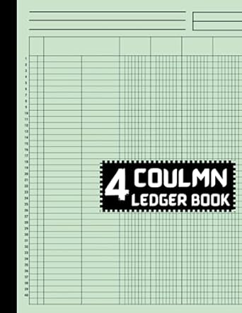 4 column ledger book 1st edition sultan mirza publishing b0ch26wzs1