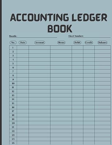 accounting ledger book 1st edition lh publishing b0b8r9951t