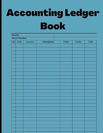 accounting ledger book 1st edition lh publishing b0b8vcf4q7