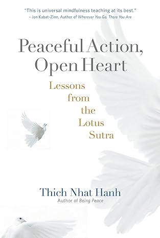 peaceful action open heart lessons from the lotus sutra  thich nhat hanh 1888375930, 978-1888375930