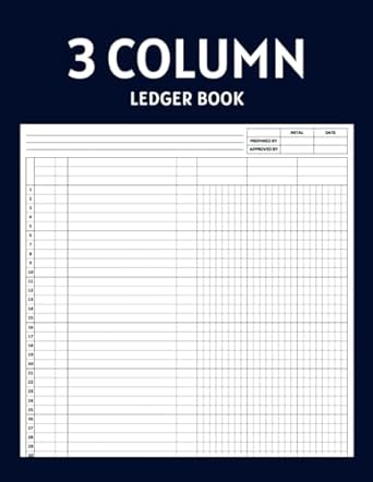 3 column ledger book 1st edition timeless simple press b0cmpt776z