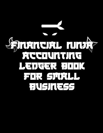 financial ninja accounting ledger book for small business 1st edition kobin snider b0clrb4q2l