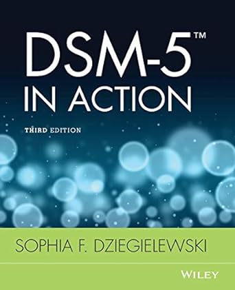 dsm 5 in action  sophia f. dziegielewski 111813673x, 978-1118136737