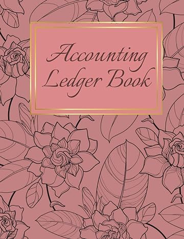 accounting ledger book 1st edition arc publishers 979-8727983829