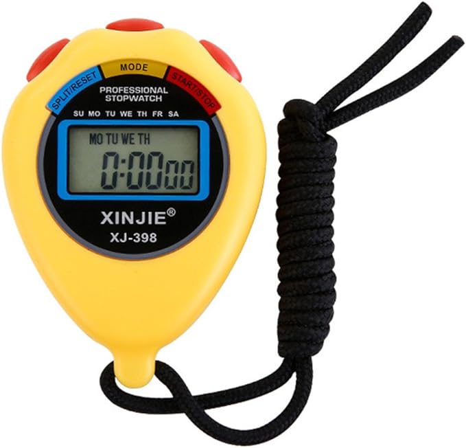 ?seiwei multi-function electronic digital sport stopwatch timer large display with date time and alarm