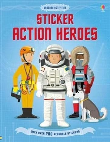 sticker action heroes  megan cullis 1474916007, 978-1474916004