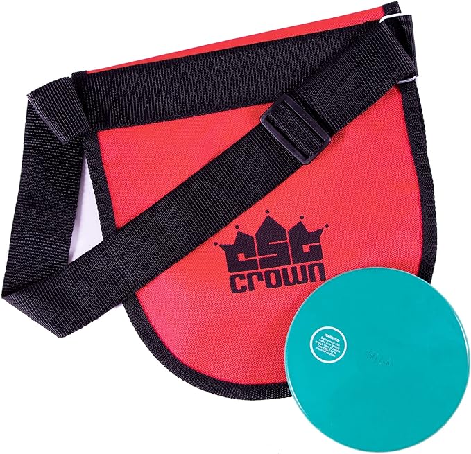 crown sporting goods carrier bag premium quality with 2 pockets and adjustable carrying strap  ?crown
