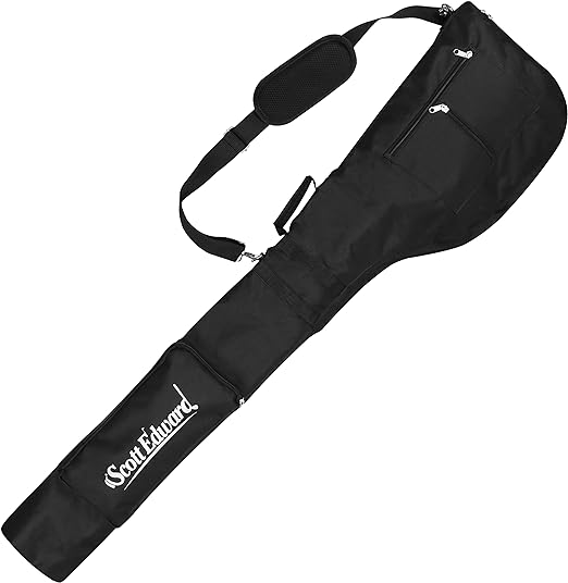 scott edward foldable golf club carry bag portable holds 7-12 clubs  ‎scott edward b08tlz27bh