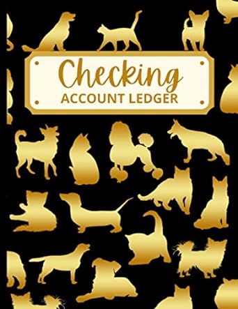 checking accounting ledger 1st edition penny way 979-8687175180