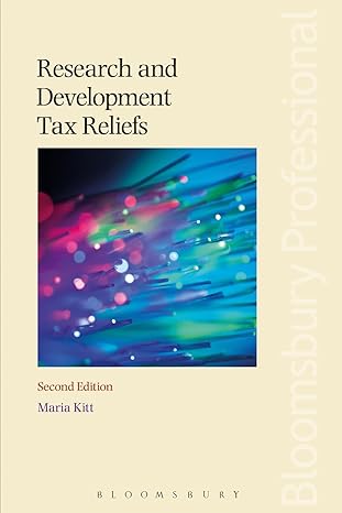 research and development tax reliefs 2nd edition maria kitt 1784516783, 978-1784516789