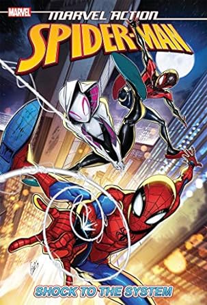 marvel action spider man shock to the system  brandon easton, fico ossio 1684057205, 978-1684057207