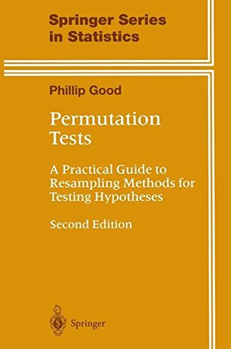 permutation tests a practical guide to resampling methods for testing hypotheses 2nd edition phillip i. good