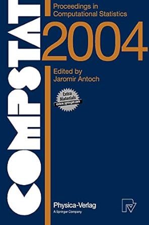 compstat 2004 proceedings in computational statistics 1st edition jaromir antoch 3790815543, 978-3790815542