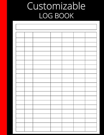 customizable log book 1st edition mary book flohill b0b5kjyllk