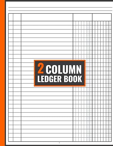2 column ledger book 1st edition driss bouhou b0cf4bkcwr
