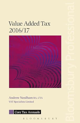 value added tax 2017 edition andrew needham 1784512931, 978-1784512934