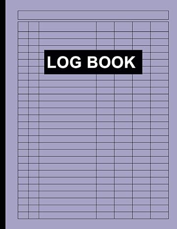 log book 1st edition sharp & simple trackers b0ck3zrmk8