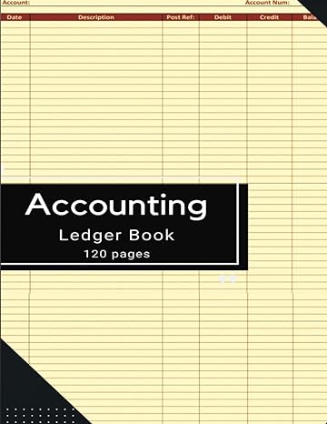 accounting ledger book 1st edition steinberg prints b0c9sf8nyf