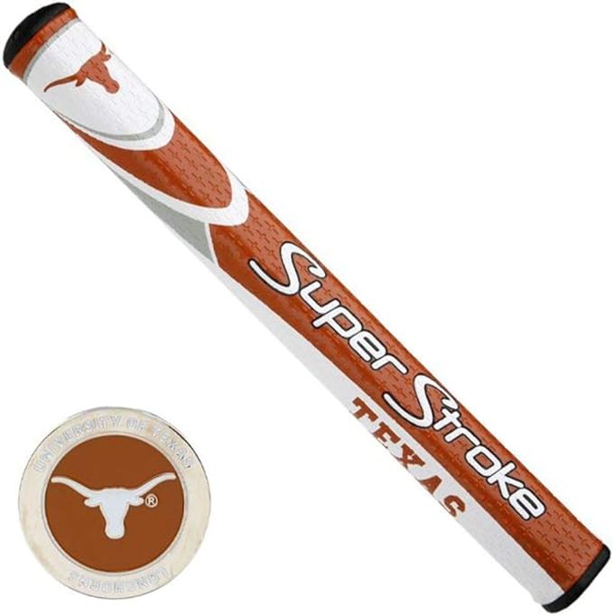Superstroke Ncaa Golf Putter Grip Cross Traction Surface Texture And Oversized Profile