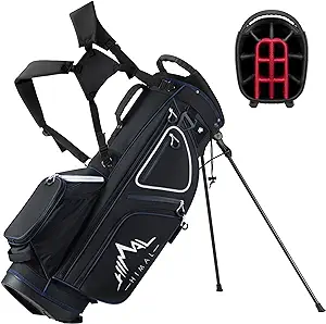 gohimal 14 way golf stand bag for men with stand top dividers 10 pockets golf club bags  ‎gohimal b0cbtrv7zz