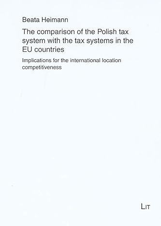 the comparison of the polish tax system with the tax systems in the eu countries implications for the