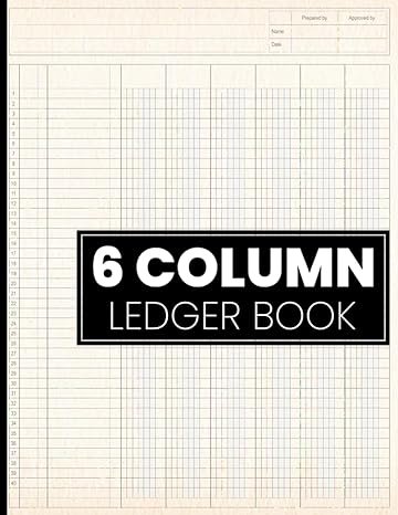 6 column ledger book 1st edition mh el mourabit b0cccvj83y