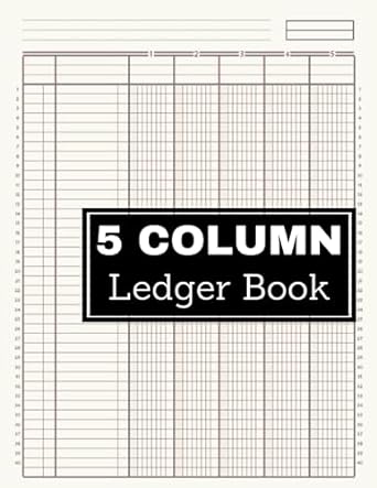 5 column ledger book 1st edition mh el mourabit b0cdfs6rkc