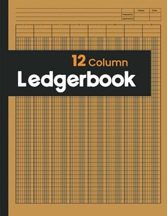 12 Column Ledger Book