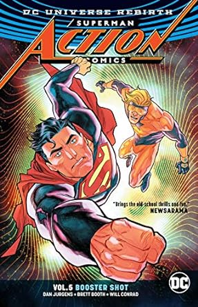 superman action comics vol 5 booster shot  dan jurgens 1401275281, 978-1401275280
