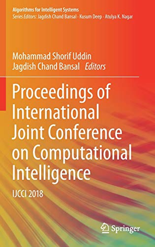 proceedings of international joint conference on computational intelligence 1st edition mohammad shorif