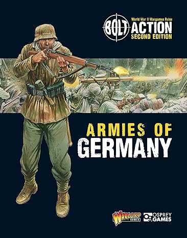 bolt action armies of germany  warlord games 147281780x, 978-1472817808