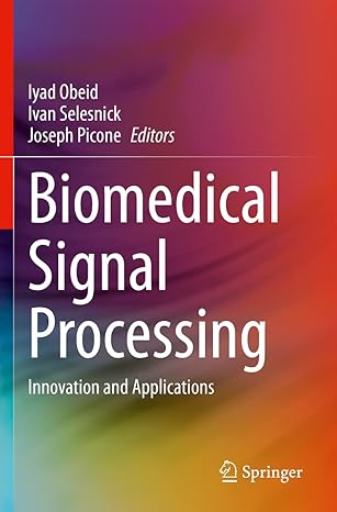 Biomedical Signal Processing Innovation And Applications