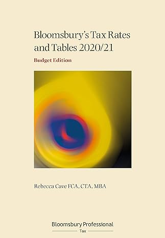 bloomsbury tax rates and tables 2021 edition rebecca cave 1526515490, 978-1526515490