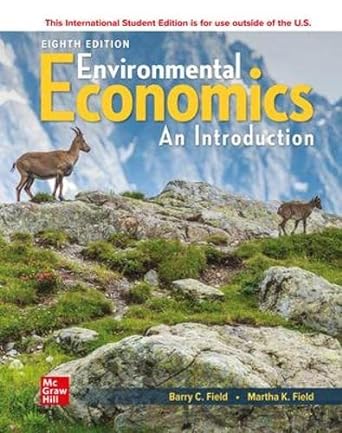 environmental economics an introduction 8th edition barry c. field ,martha k field economia ambiental