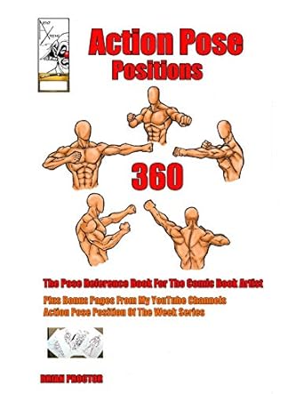 action pose positions 360  brian proctor 1079092285, 978-1079092288