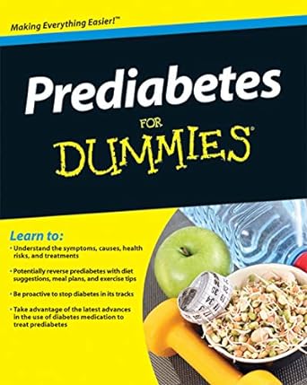 prediabetes for dummies  alan l. rubin 0470523018, 978-0470523018