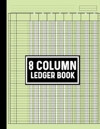 8 column ledger book 1st edition jenkins.k publishing b0ck43ykls