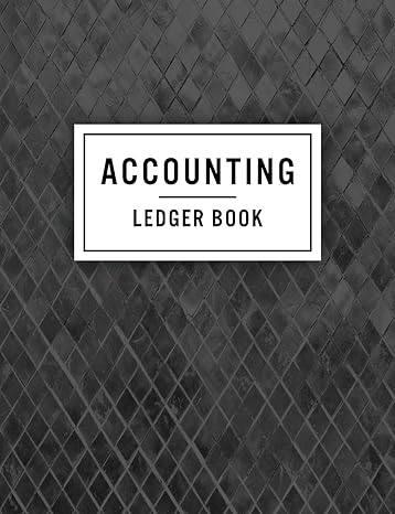 accounting ledger book 1st edition abx financial log books 979-8609925060