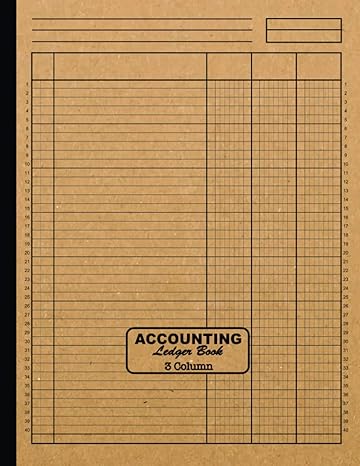 accounting ledger book 3 column 1st edition luna lush publishing 979-8567397824