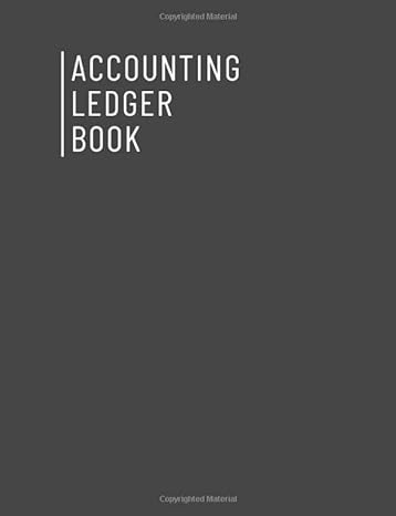 accounting ledger book 1st edition ach publishing 979-8615100390