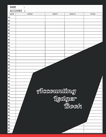 accounting ledger book 1st edition accounting ledger book 979-8589690033