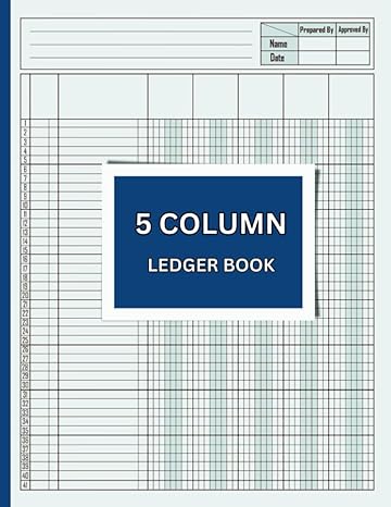 5 column ledger book 1st edition zephyros publishing b0ch2mg2rp