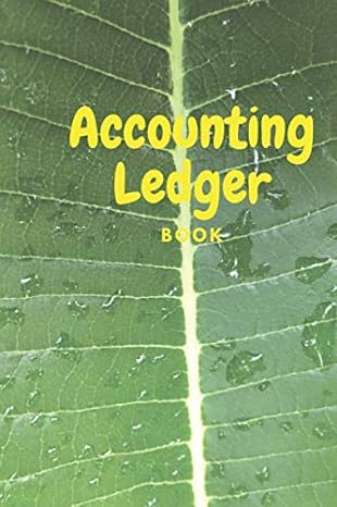 accounting ledger book 1st edition bunluesak manadee 979-8664289411