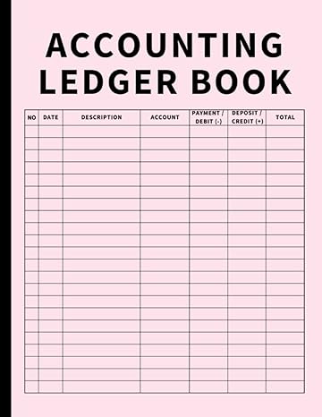 accounting ledger book 1st edition etheric paper publishing b0bgq4r6c1