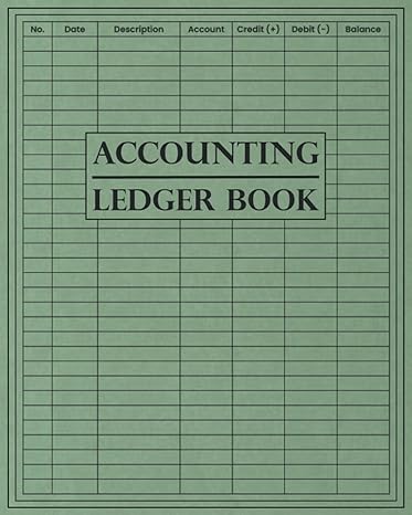 accounting ledger book 1st edition alastair tully 979-8503293081