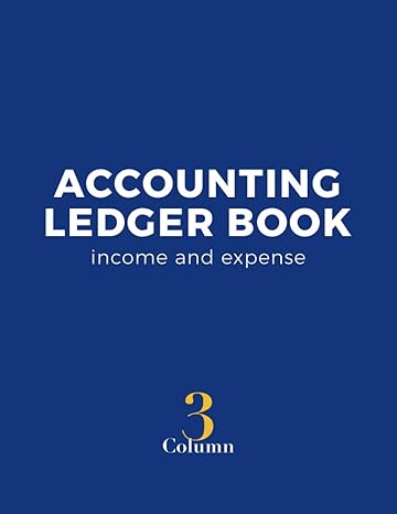 accounting ledger book income and expense 3 column 1st edition accountant publishing 979-8704865841