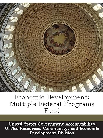 economic development multiple federal programs fund 1st edition united states government accountability